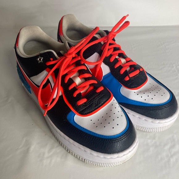 Size 8.5 - Nike Air Force 1 Shadow Stars W - Picture 1 of 8